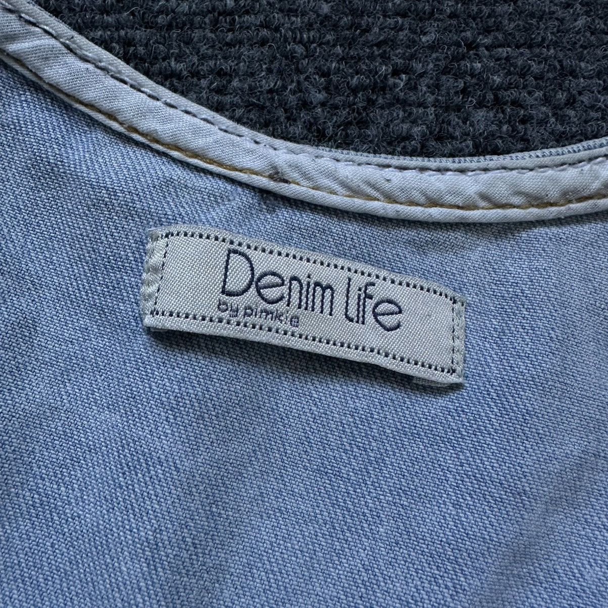 Hypebeast VTG Women’s Denim Vest By Pimkie Size M Y2K 00s USA Hype Size M / US 6-8 / IT 42-44 - 10 Thumbnail