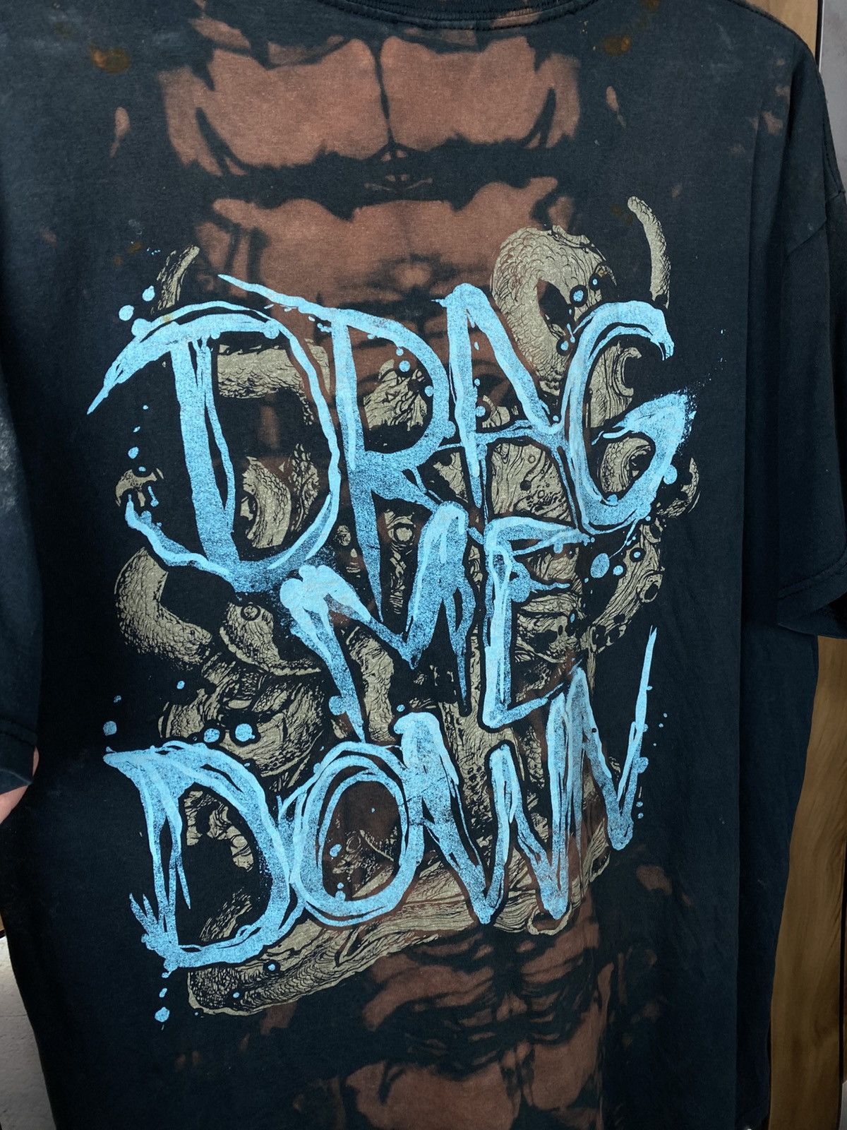 Band Tees 🎸Vintage 90s T-Shirt Evile Drag Me Down Rock Metal VTG Tee🎸 Size US XL / EU 56 / 4 - 4 Thumbnail