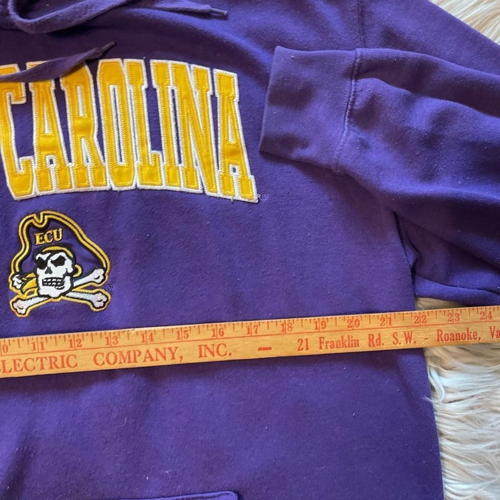 Other East Carolina Purple and Yellow Men's Hoodie size L Size US L / EU 52-54 / 3 - 5 Thumbnail