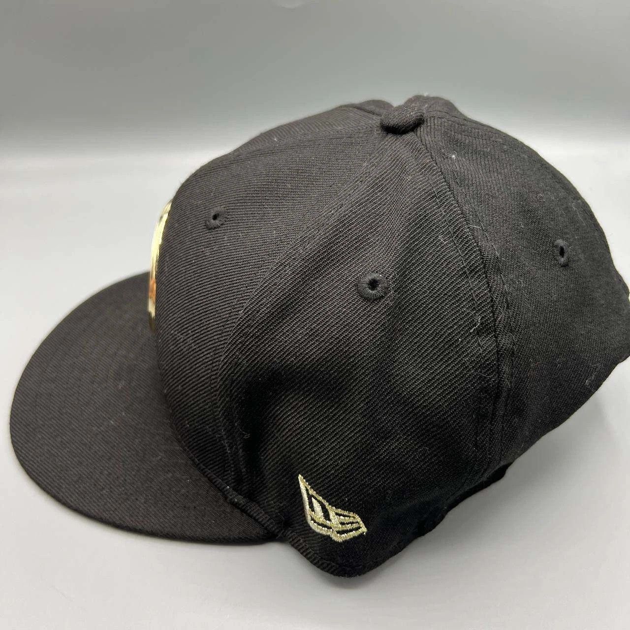 New Era Golden State Warriors GSW Hat Men Black NBA Snap Back Cap Size ONE SIZE - 4 Thumbnail