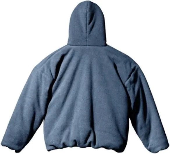 Balenciaga × Gap × Yeezy Yeezy Gap Engineered by Balenciaga Polar Fleece Paded Hoodie Size US XL / EU 56 / 4 - 2 Thumbnail