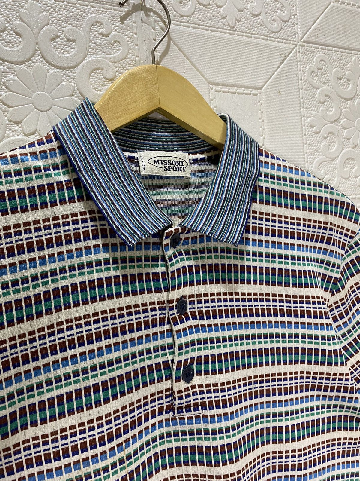 Missoni × Vintage Vintage Missoni Sports Poloshirts Size US S / EU 44-46 / 1 - 4 Thumbnail