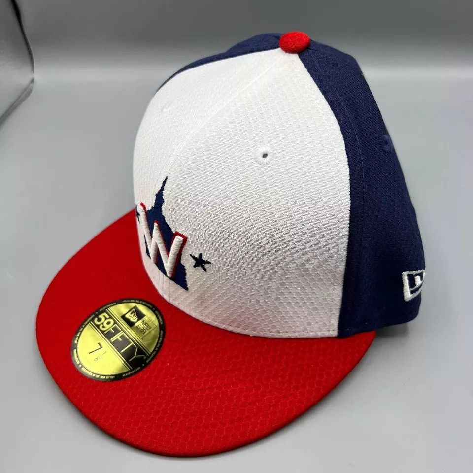 New Era Washington Nationals 7 1/8 Spring Training Fitted Cap New Size ONE SIZE - 3 Thumbnail