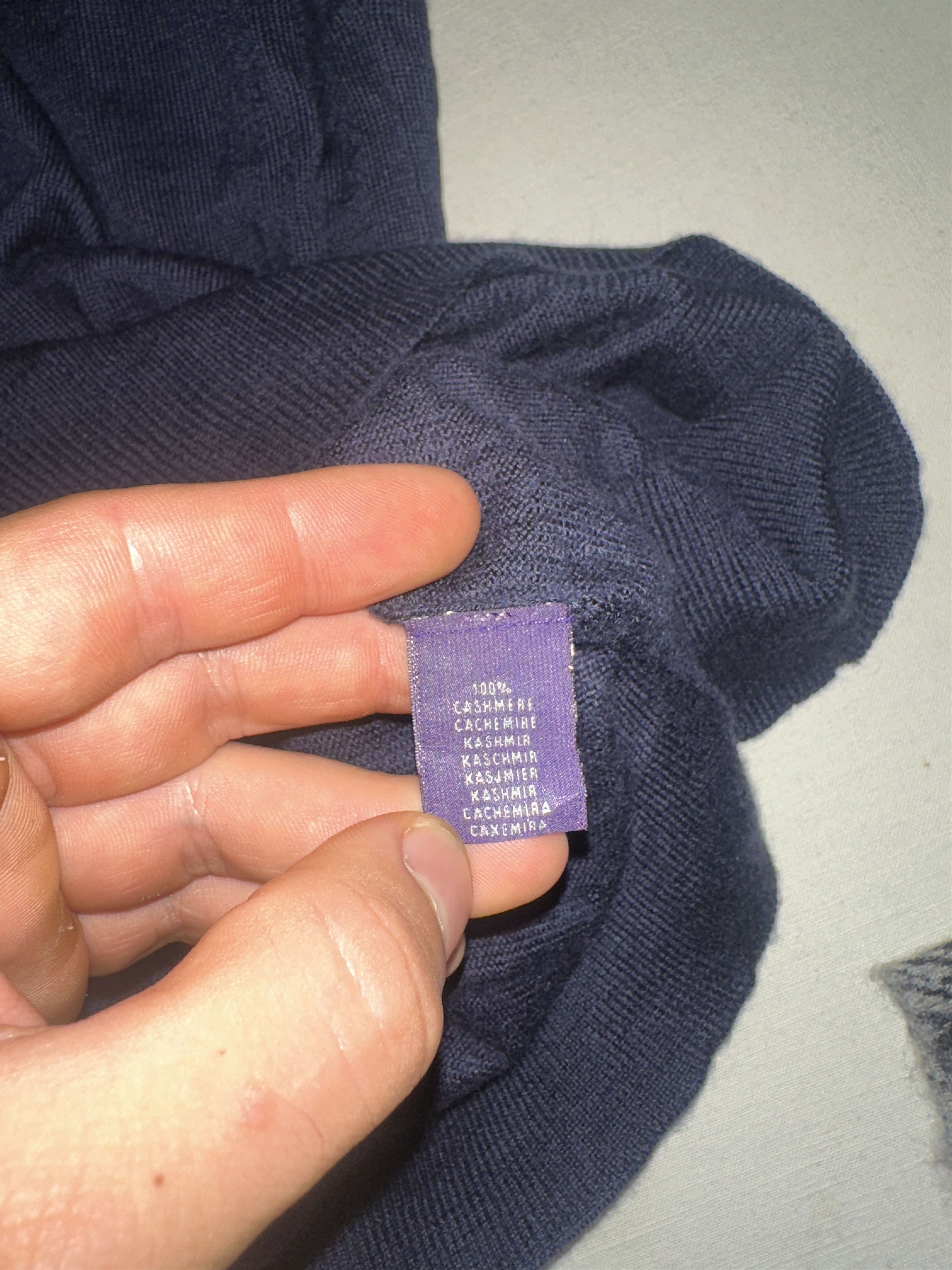 Ralph Lauren Purple Label Ralph Lauren Purple Label Pullover Cashmere Sweater Size 2XL Size US XXL / EU 58 / 5 - 10 Thumbnail