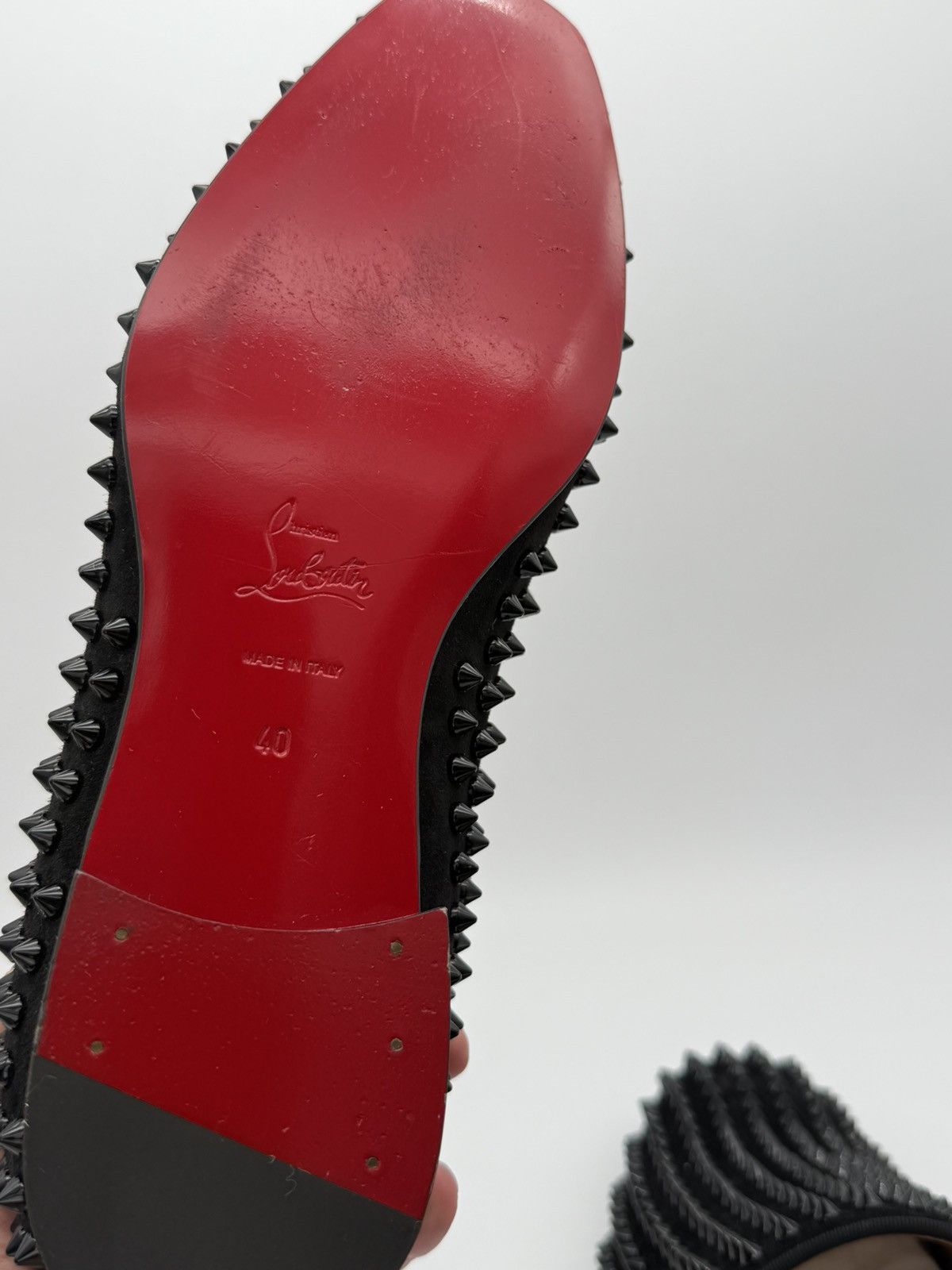 Christian Louboutin Christian Louboutin Dandelion Spikes Loafers Suede US 7 Size US 7 / EU 40 - 9 Thumbnail