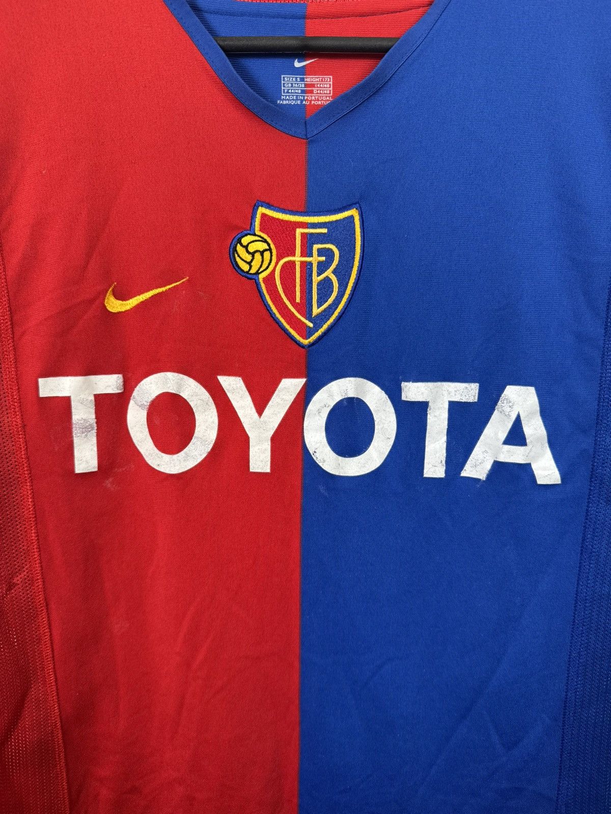 Nike Nike FC Basel Jersey 2002-04 #13 Gimenez Soccer Signature S Size US S / EU 44-46 / 1 - 9 Thumbnail