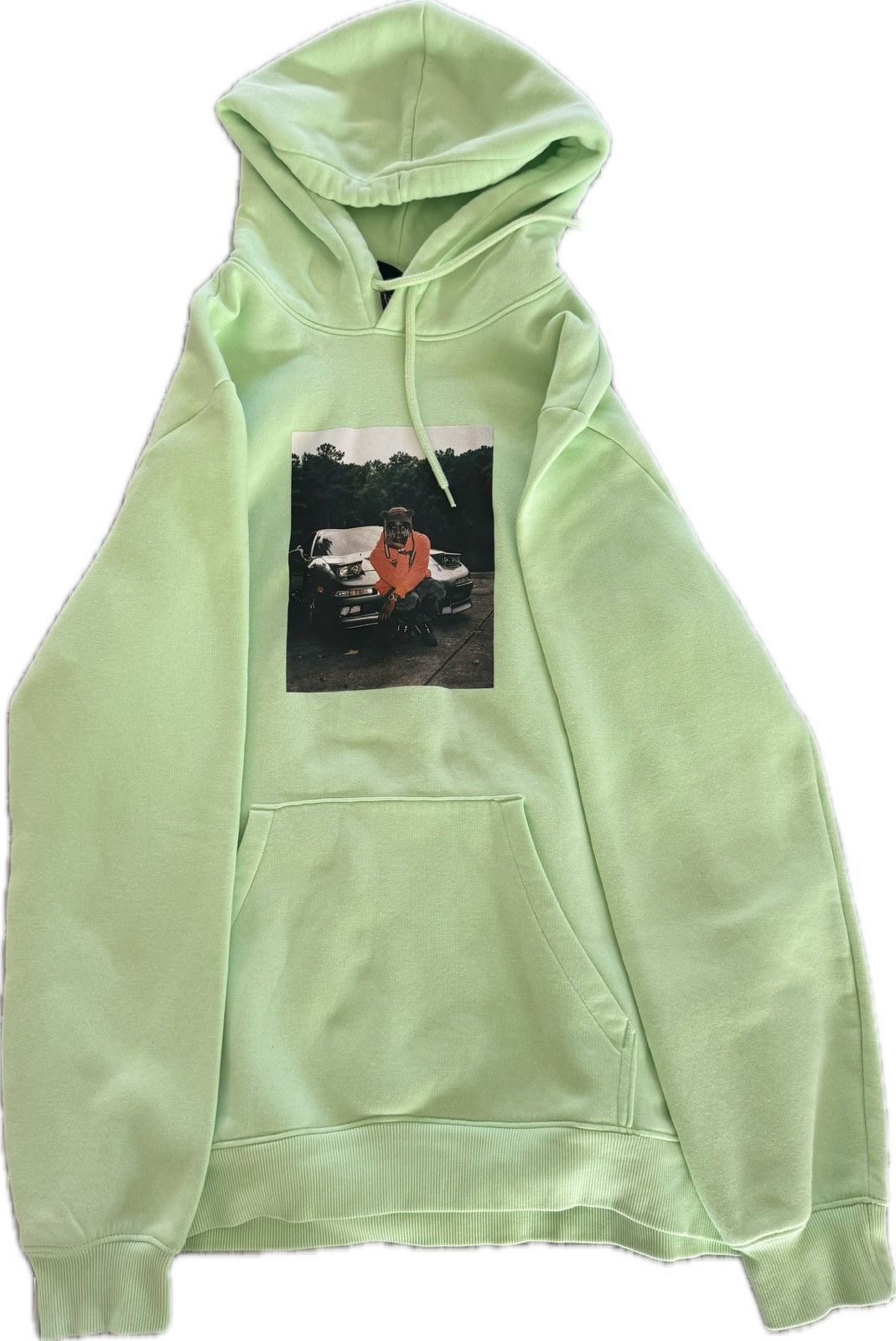 H&M H&M Lil Boat Green Hoodie Size US M / EU 48-50 / 2 - 1 Thumbnail