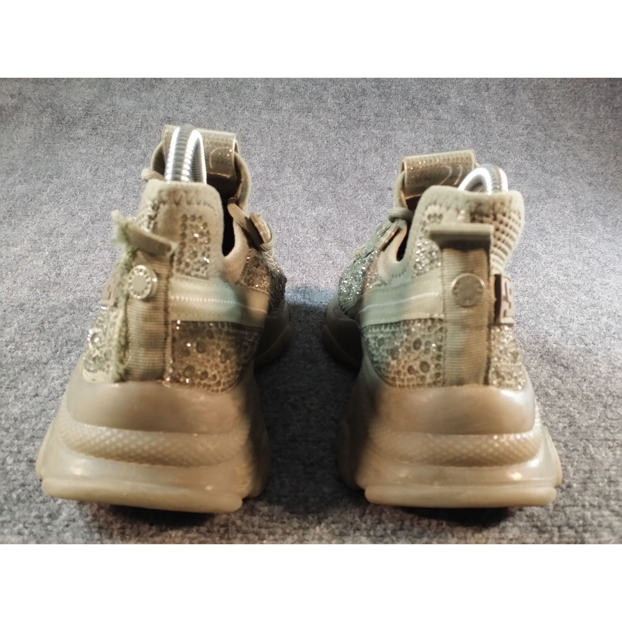 Steve Madden Steve Madden SM NY90 Green Rhinestone Maxima Sneaker Women S Size US 9.5 / IT 39.5 - 6 Thumbnail