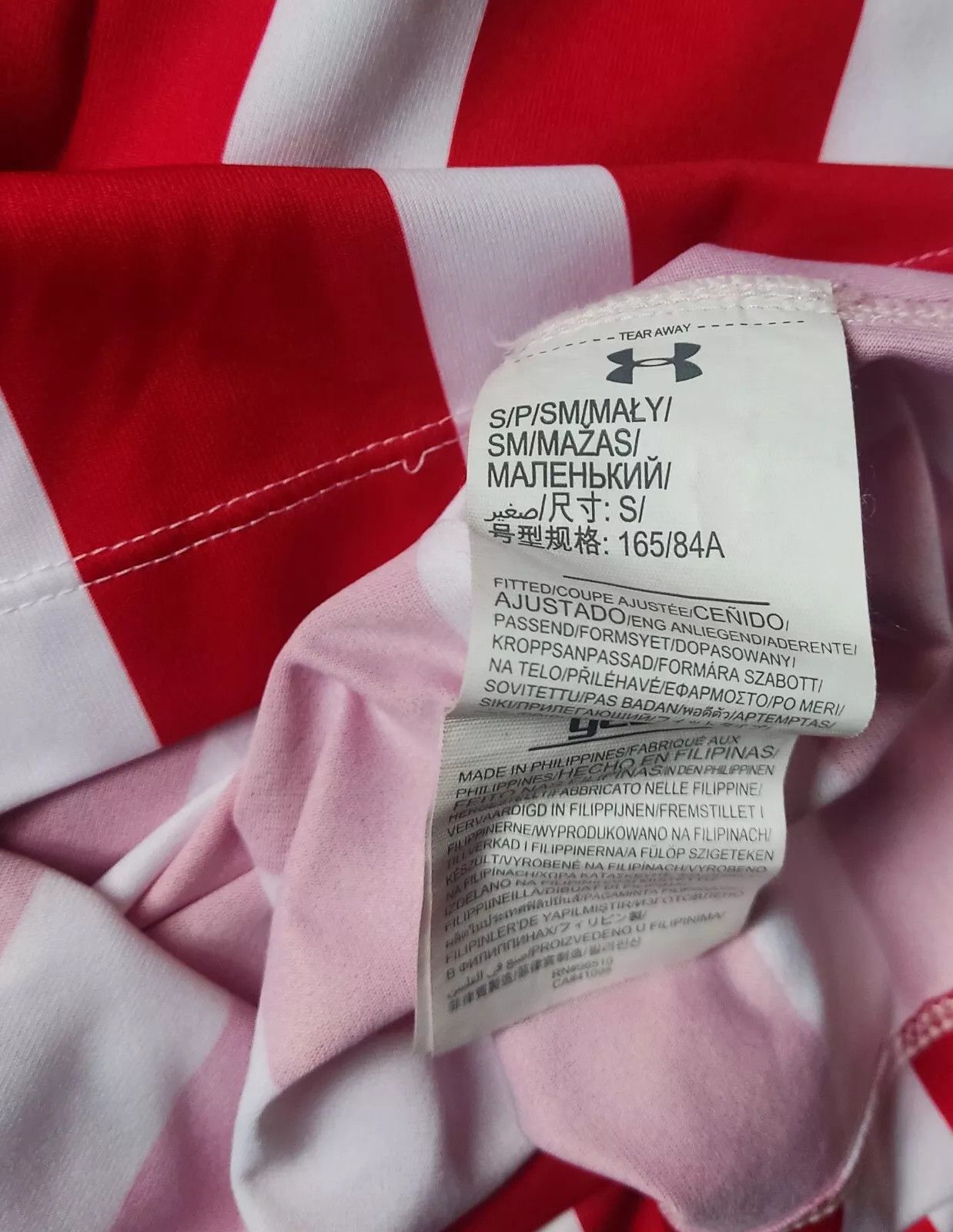 Under Armour SOUTHAMPTON 2016 2017 HOME FOOTBALL SOCCER JERSEY TRIKOT Size US S / EU 44-46 / 1 - 5 Thumbnail