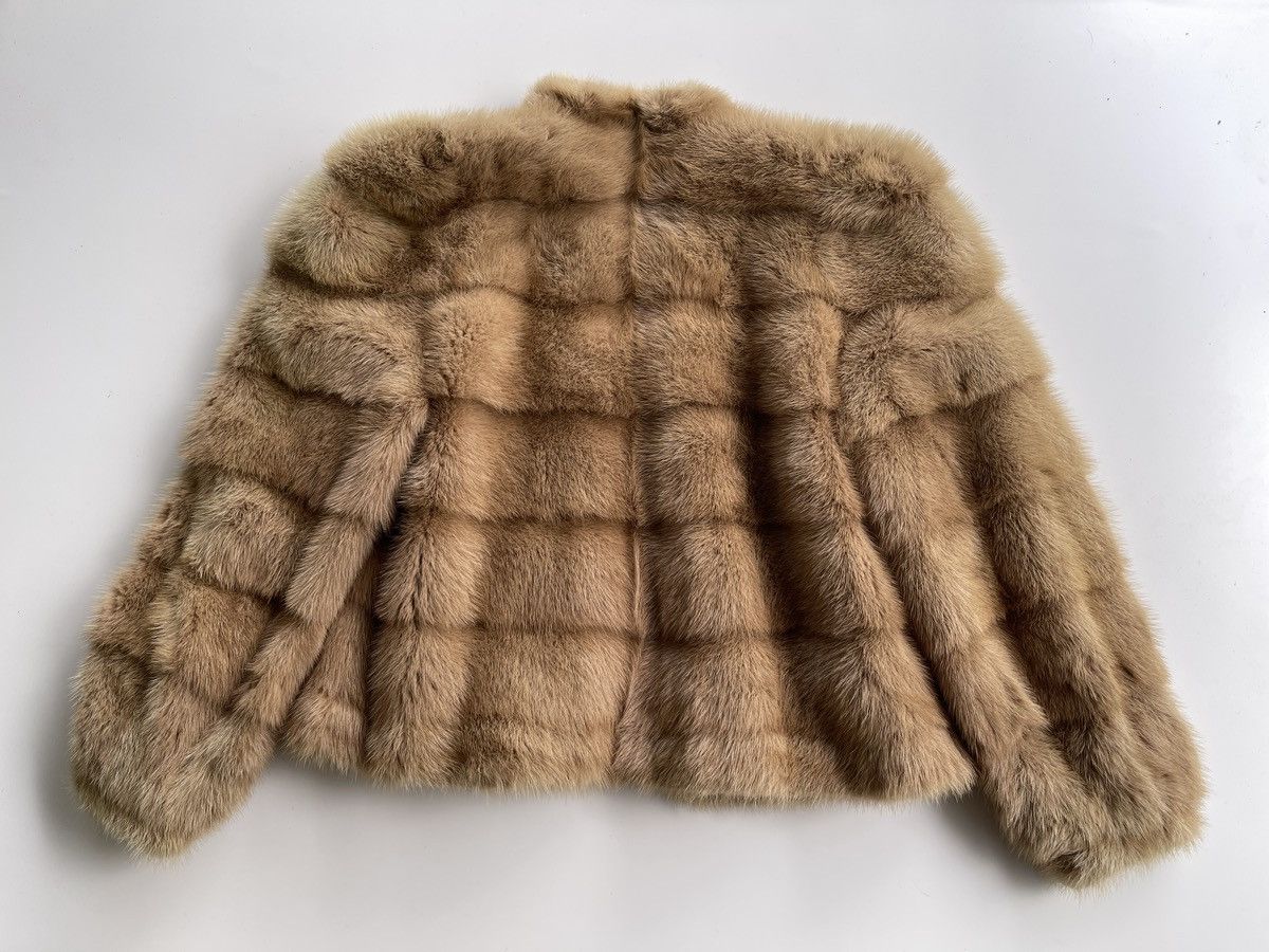 Sagafurs Vintage Emba Elegance Saga Fox Fur Jacket Size M / US 6-8 / IT 42-44 - 6 Thumbnail