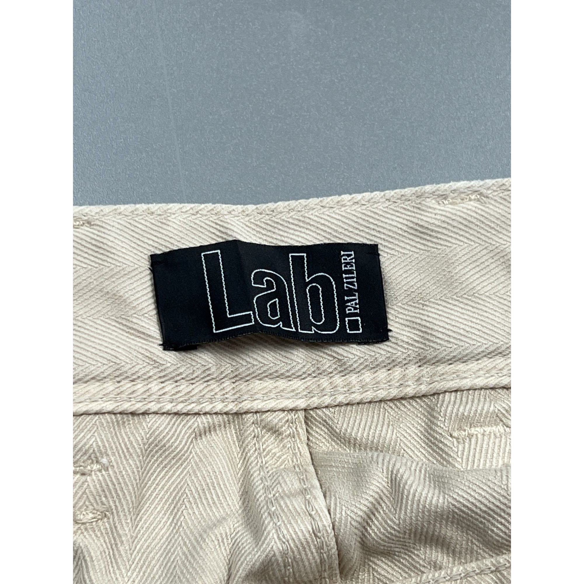 Pal Zileri Pal Zileri Lab Beige Denim Jeans Pants (Y0846) Size US 32 / EU 48 - 7 Thumbnail