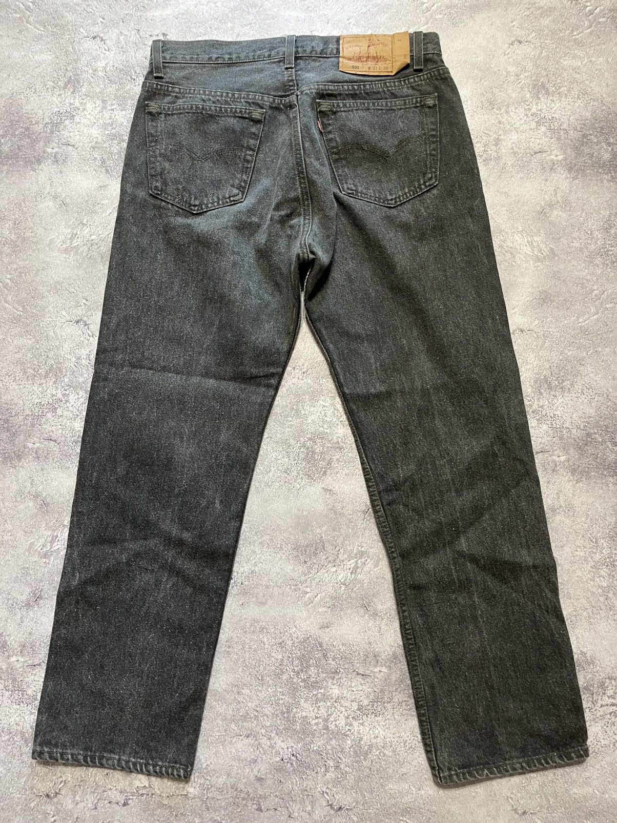 Levi's Vintage USA Levi’s 501 denim dark gray jeans Size US 33 - 1 Thumbnail