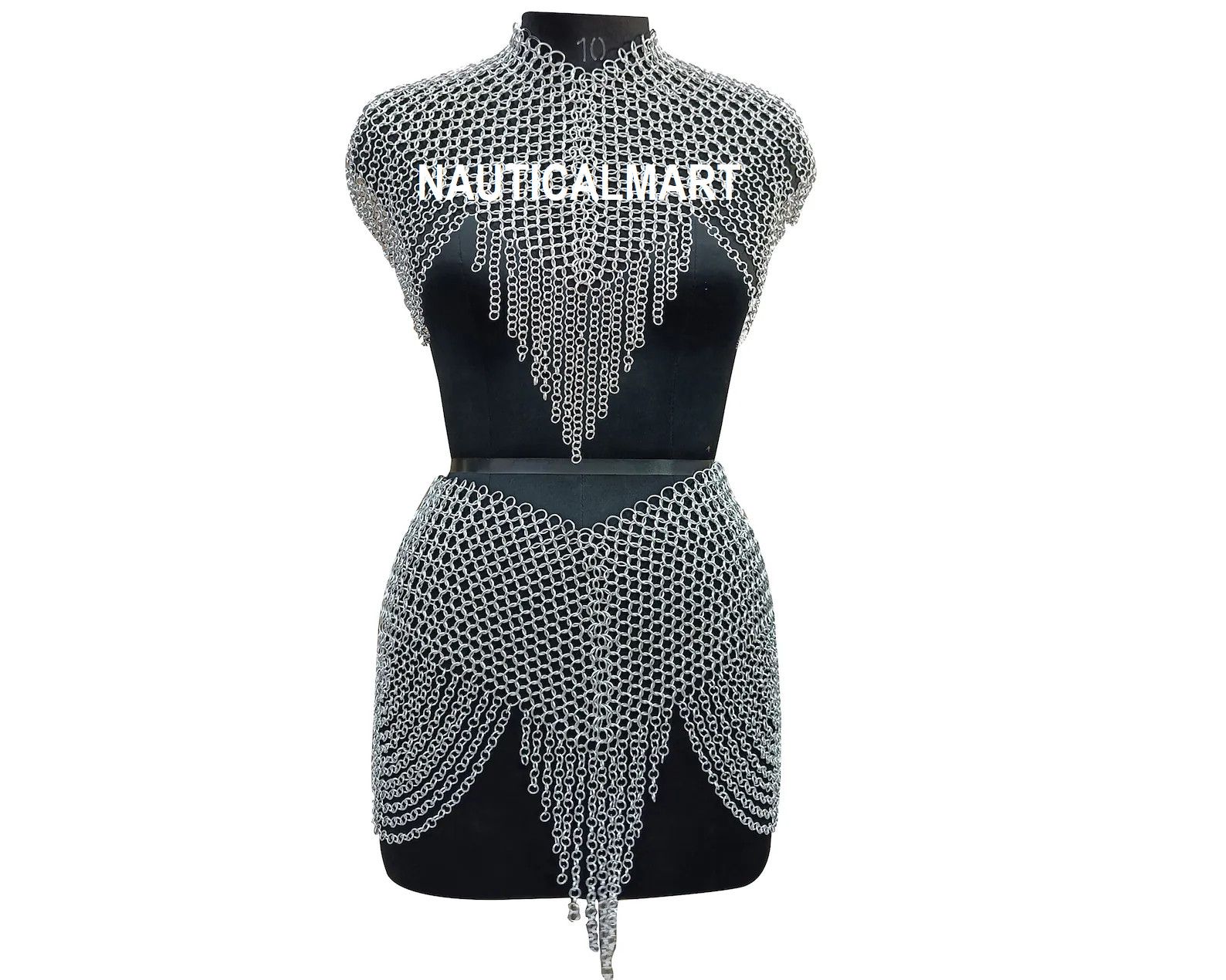Other Medieval Chainmail Collar and Skirt Chain Size ONE SIZE - 1 Preview