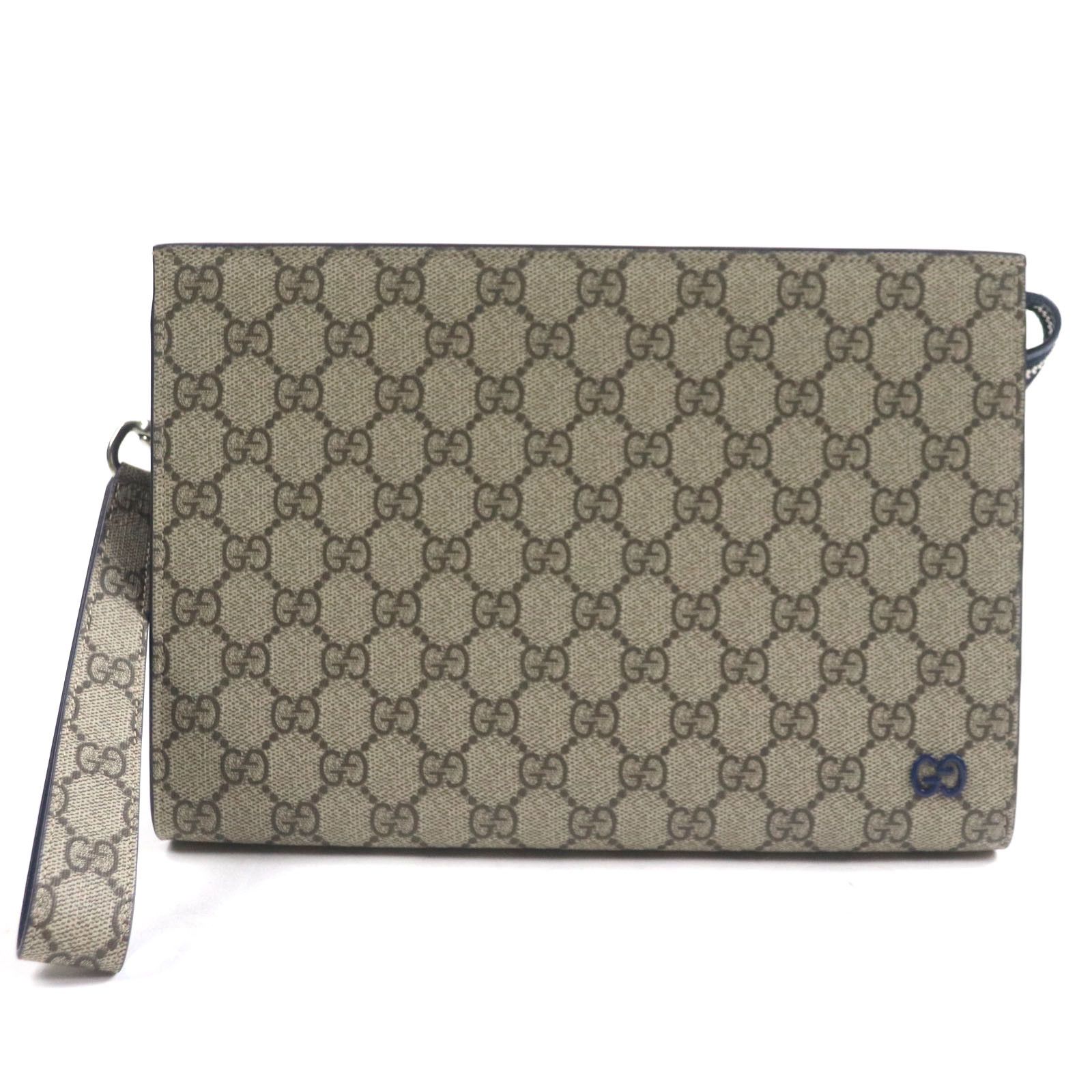 Gucci Gucci GG Supreme Canvas Clutch Bag Canvas Clutch Bag 768255 DUTY FREE for USA