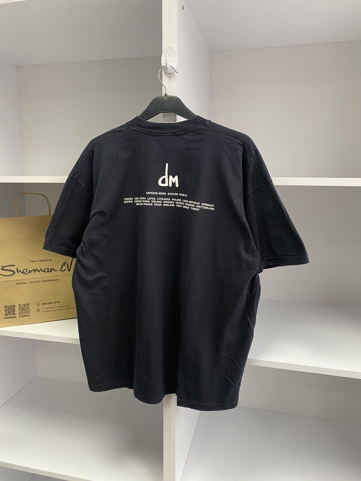 Band Tees × Vintage Vintage 2001 Depeche Mode Exciter Tour Tee Size US XL / EU 56 / 4 - 11 Thumbnail