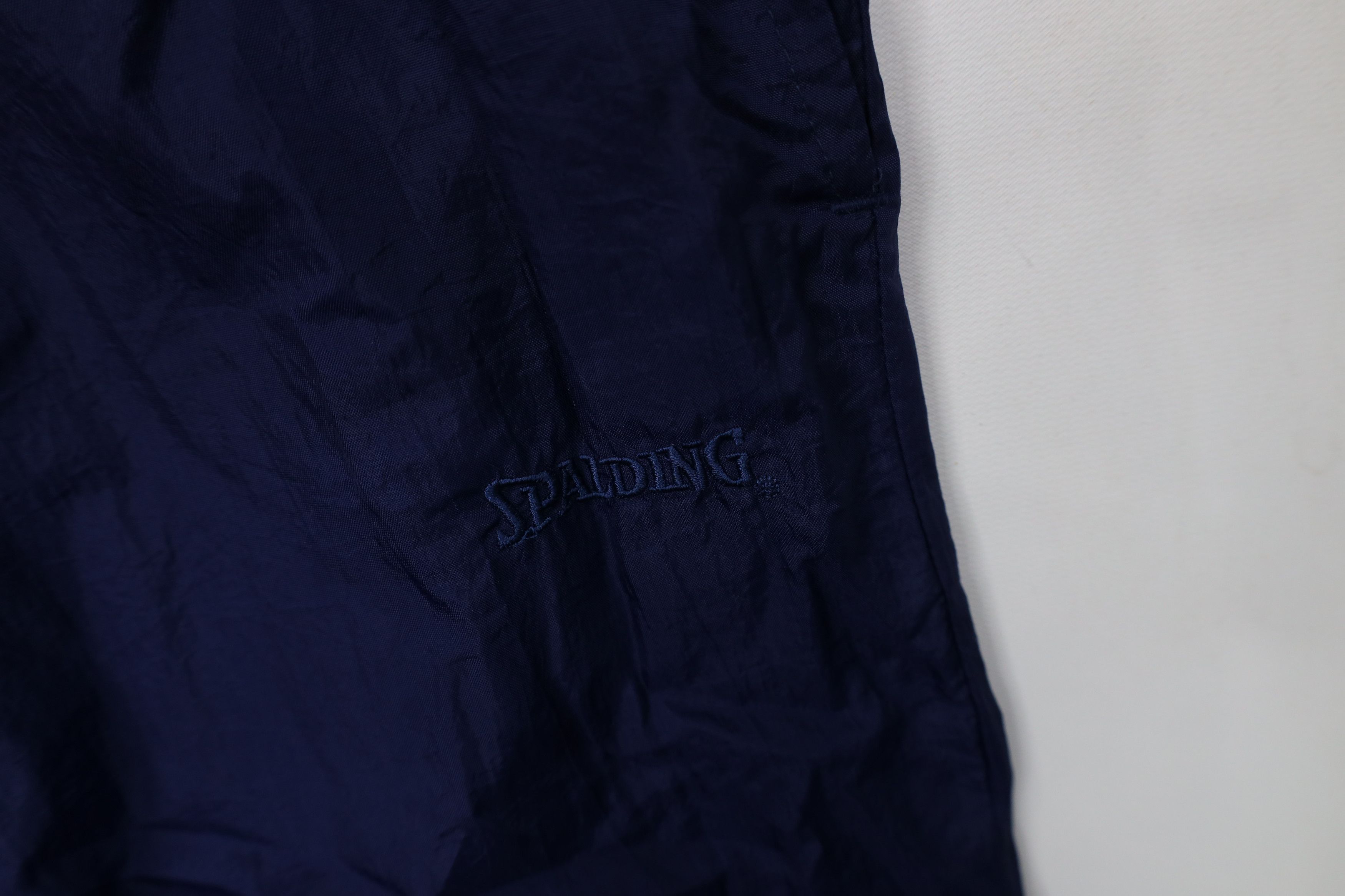 Vintage Vintage 90s Streetwear Lined Windbreaker Joggers Pants Blue Size US 36 / EU 52 - 6 Thumbnail