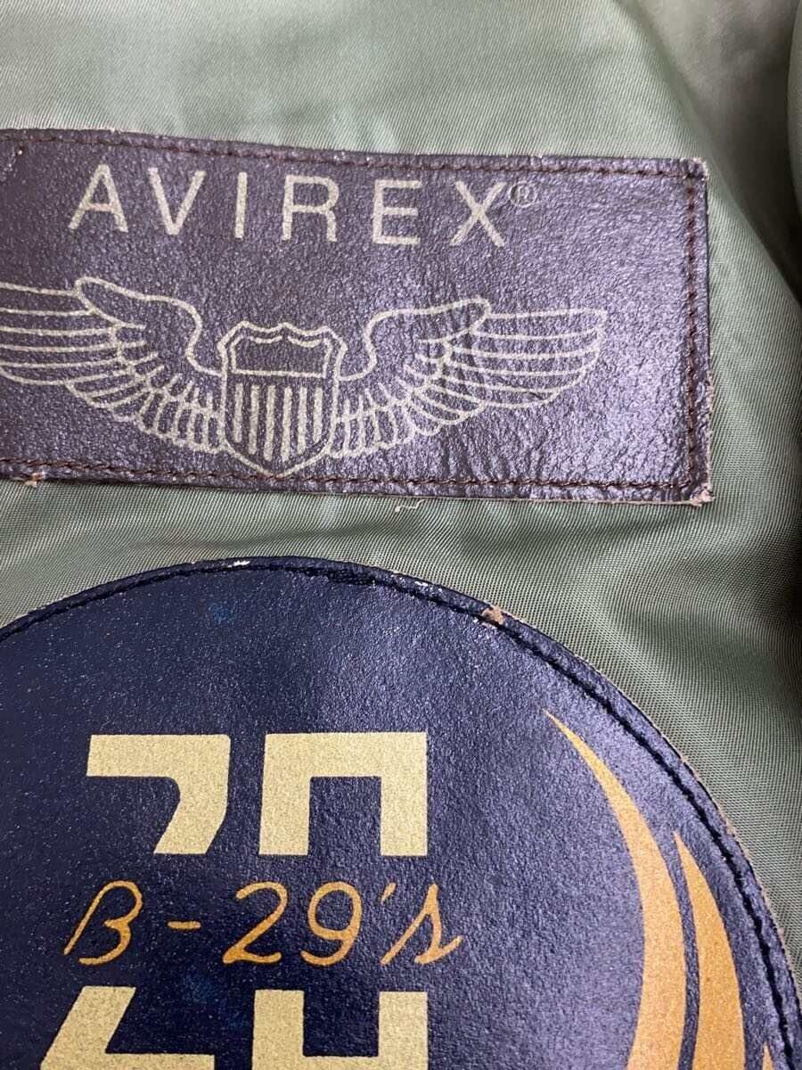Avirex Avirex Usa Ma-1 Nylon Flight Jacket Khaki Size US XS / EU 42 / 0 - 6 Thumbnail