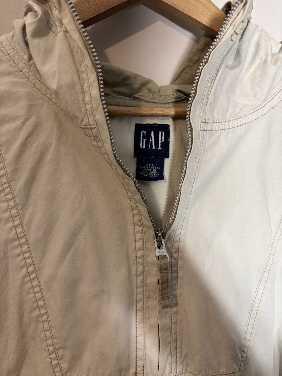 Gap Vintage 90s Gap Anorak Pullover Jacket Military Style XXL Size US XXL / EU 58 / 5 - 4 Thumbnail