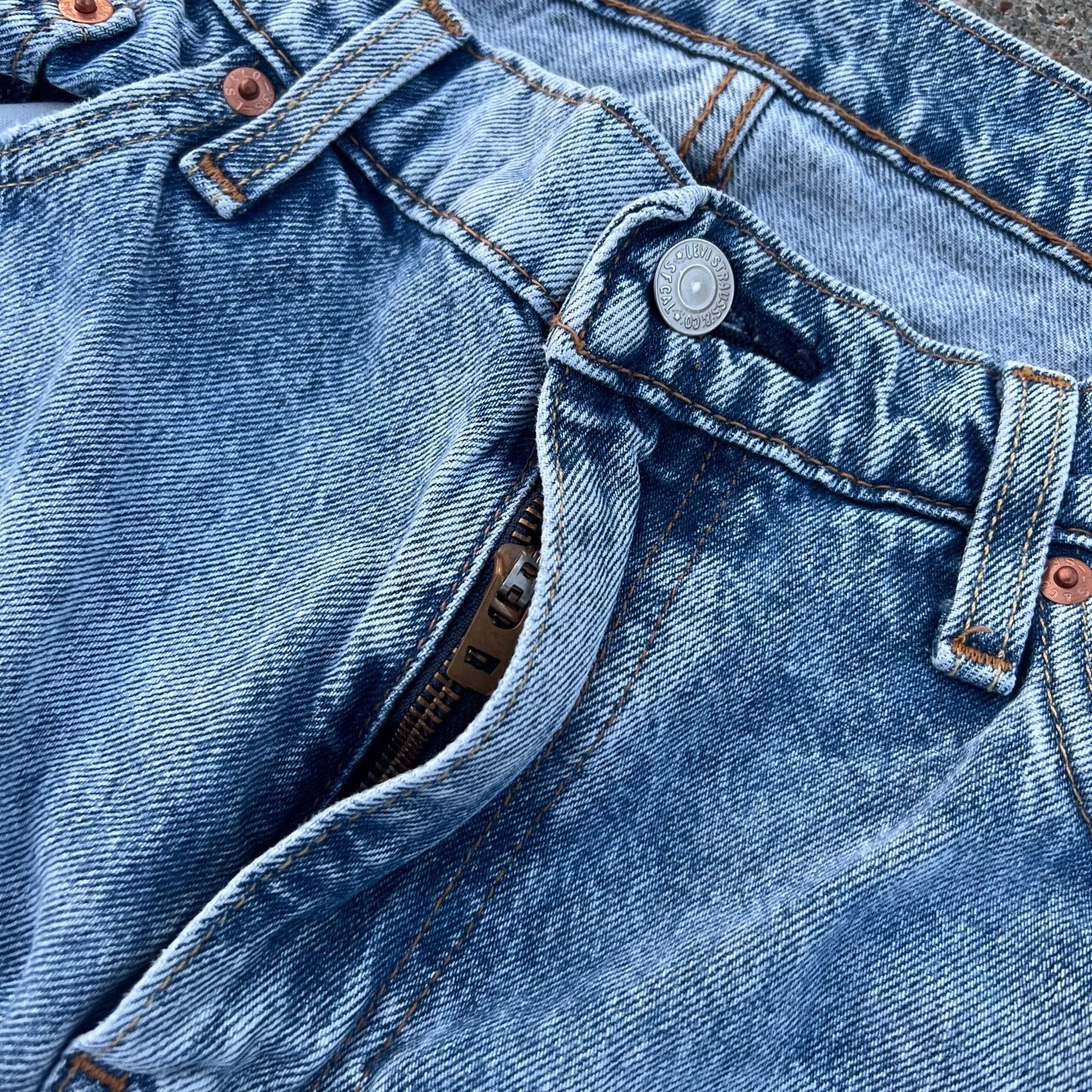 Levi's Levi's 511 Slim Jean American Flag Patch Distressed Peekaboo Size US 36 / EU 52 - 6 Thumbnail
