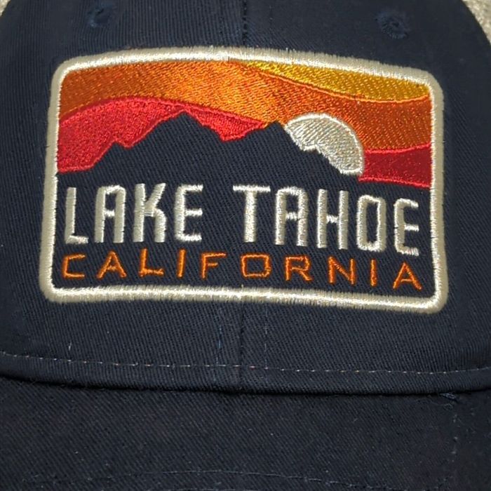 Vintage Lake Tahoe California Patch Hat Adjustable Ball Cap | Grailed