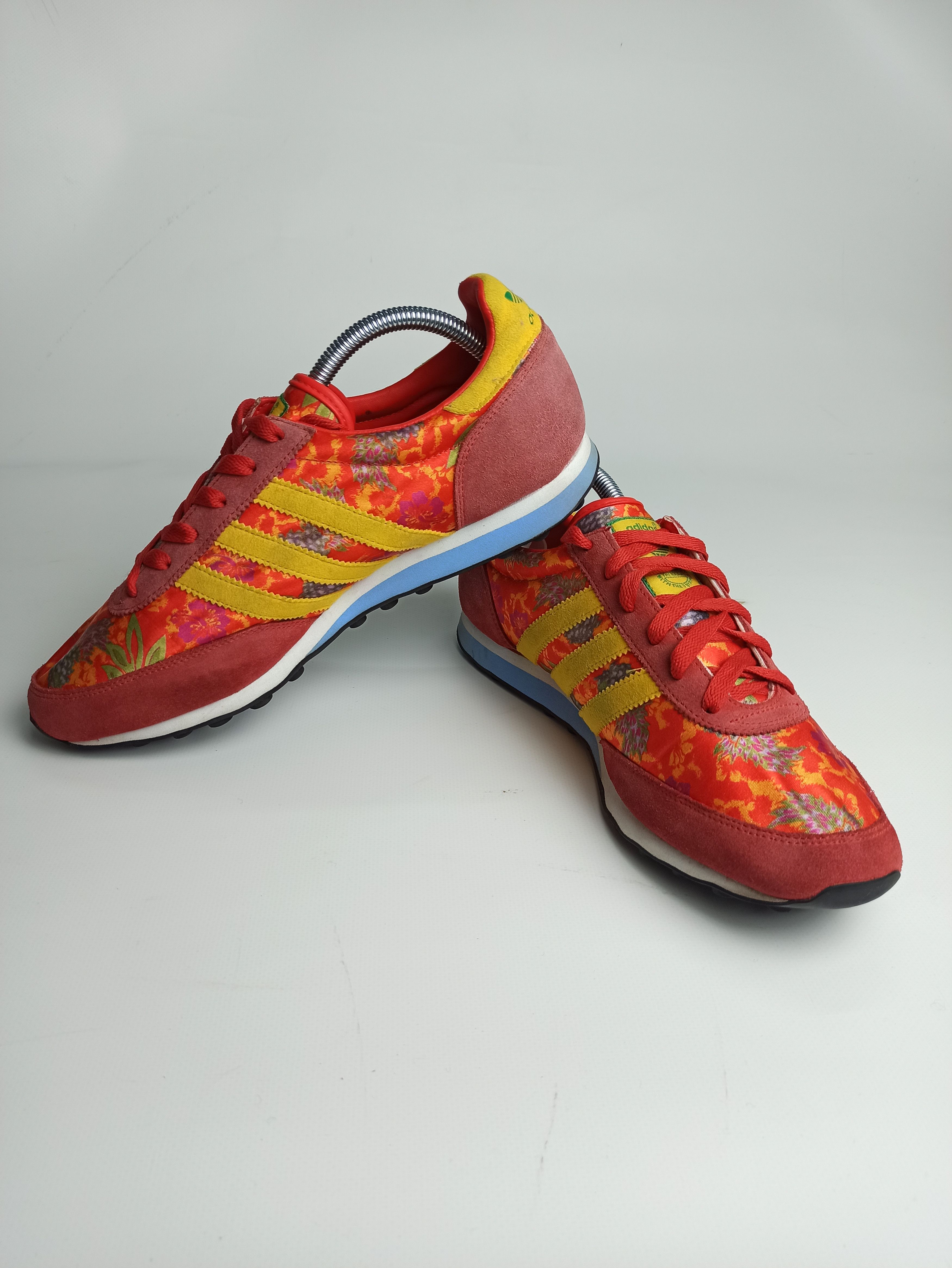 Adidas Adidas 600 Hawaii Red Sneakers Size US 11 / EU 44 - 3 Thumbnail