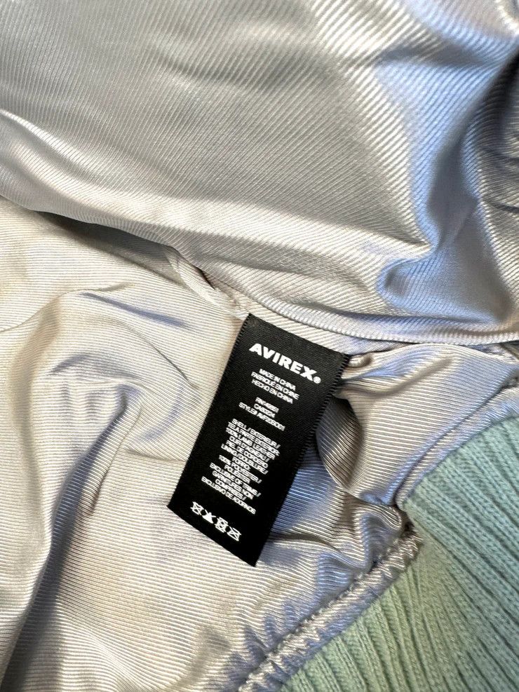 Avirex Avirex Varisty Baby Blue Leather Jacket Size US M / EU 48-50 / 2 - 4 Thumbnail