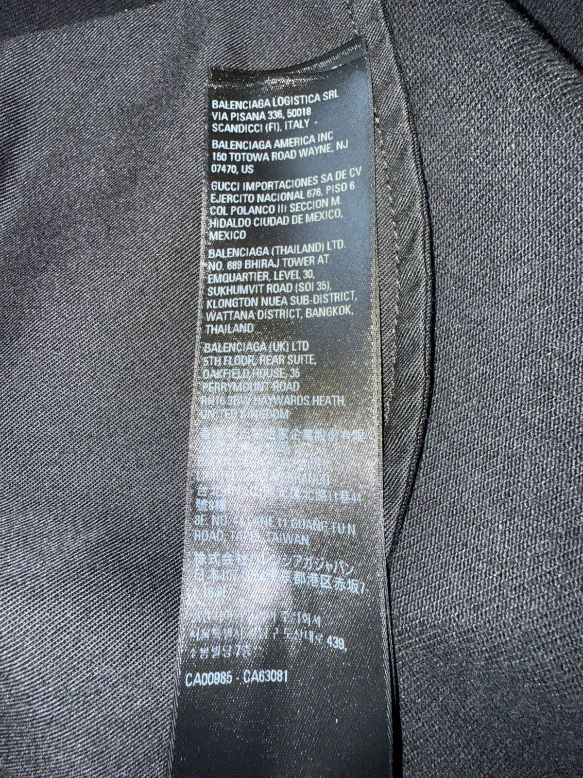 Balenciaga Balenciaga Baggy Unifit Jeans Size US 29 - 9 Thumbnail