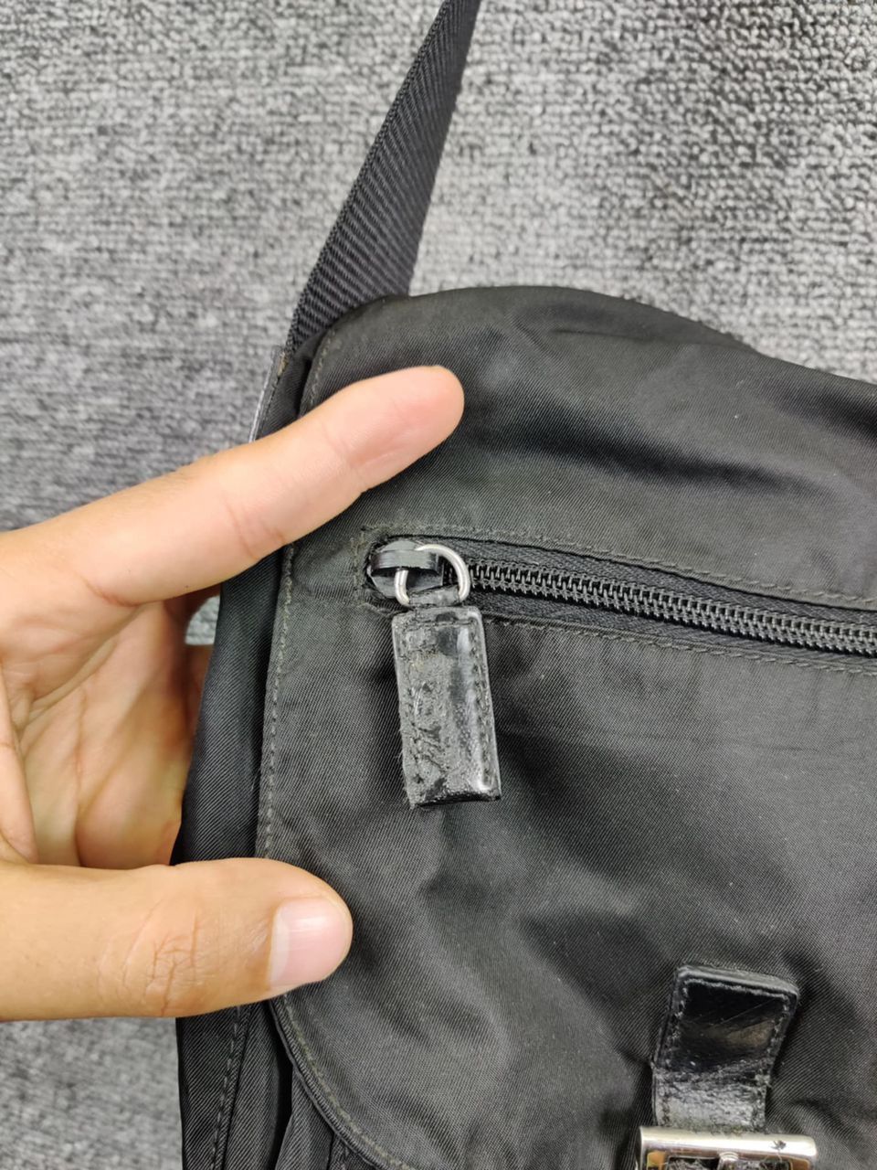Prada Prada Bag Nylon Black Size ONE SIZE - 7 Thumbnail