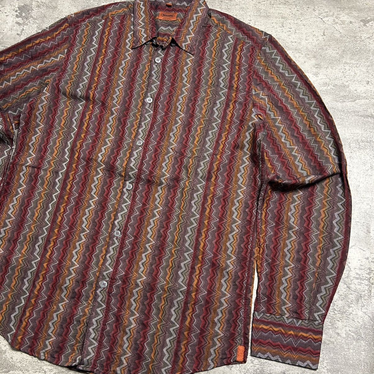 Missoni Vintage MISSONI Pattern Art Size US L / EU 52-54 / 3 - 5 Thumbnail
