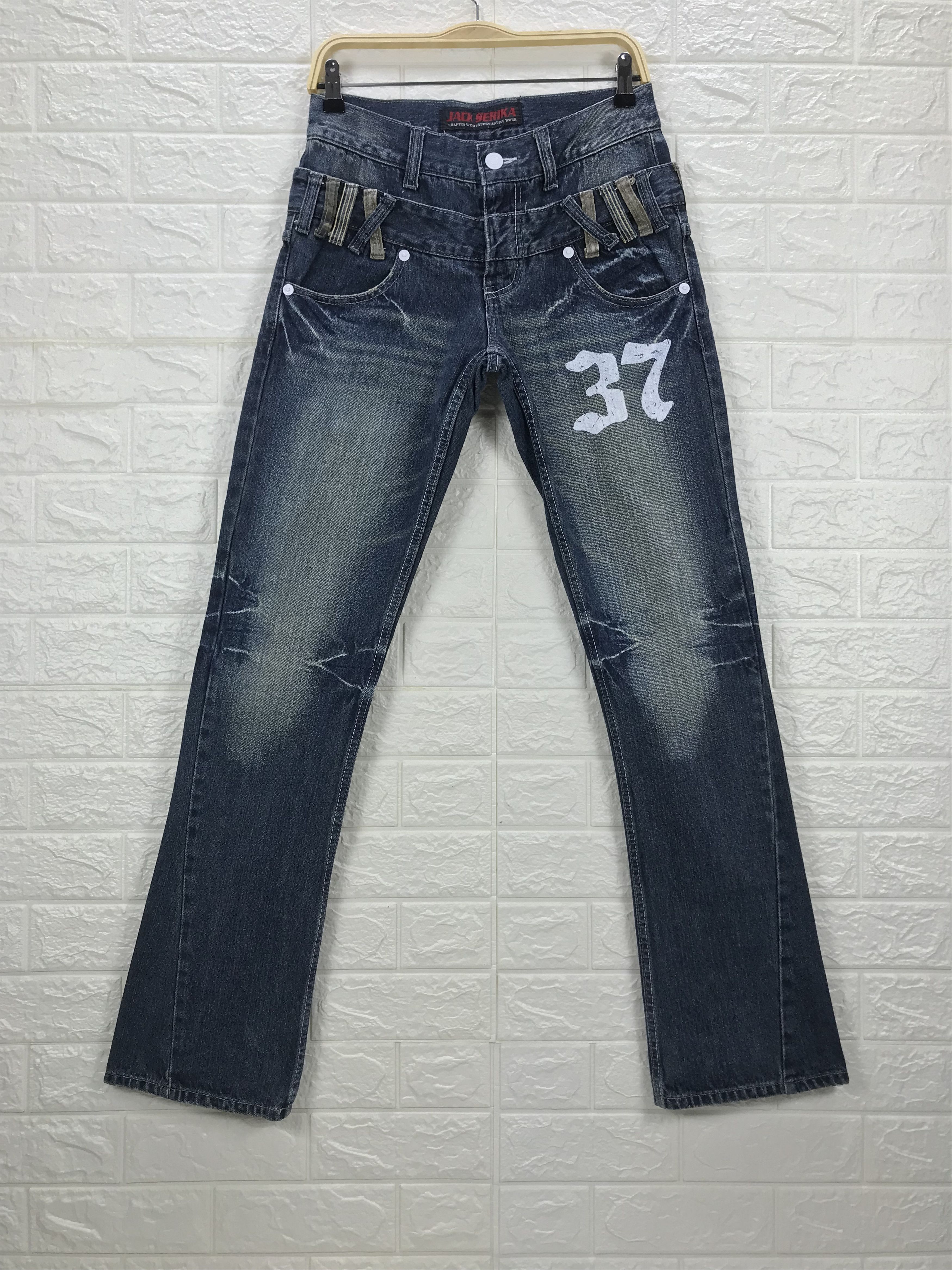 Japanese Brand Vintage Japanese Jack Serika Wings Printed Jeans Size US 30 / EU 46 - 5 Thumbnail
