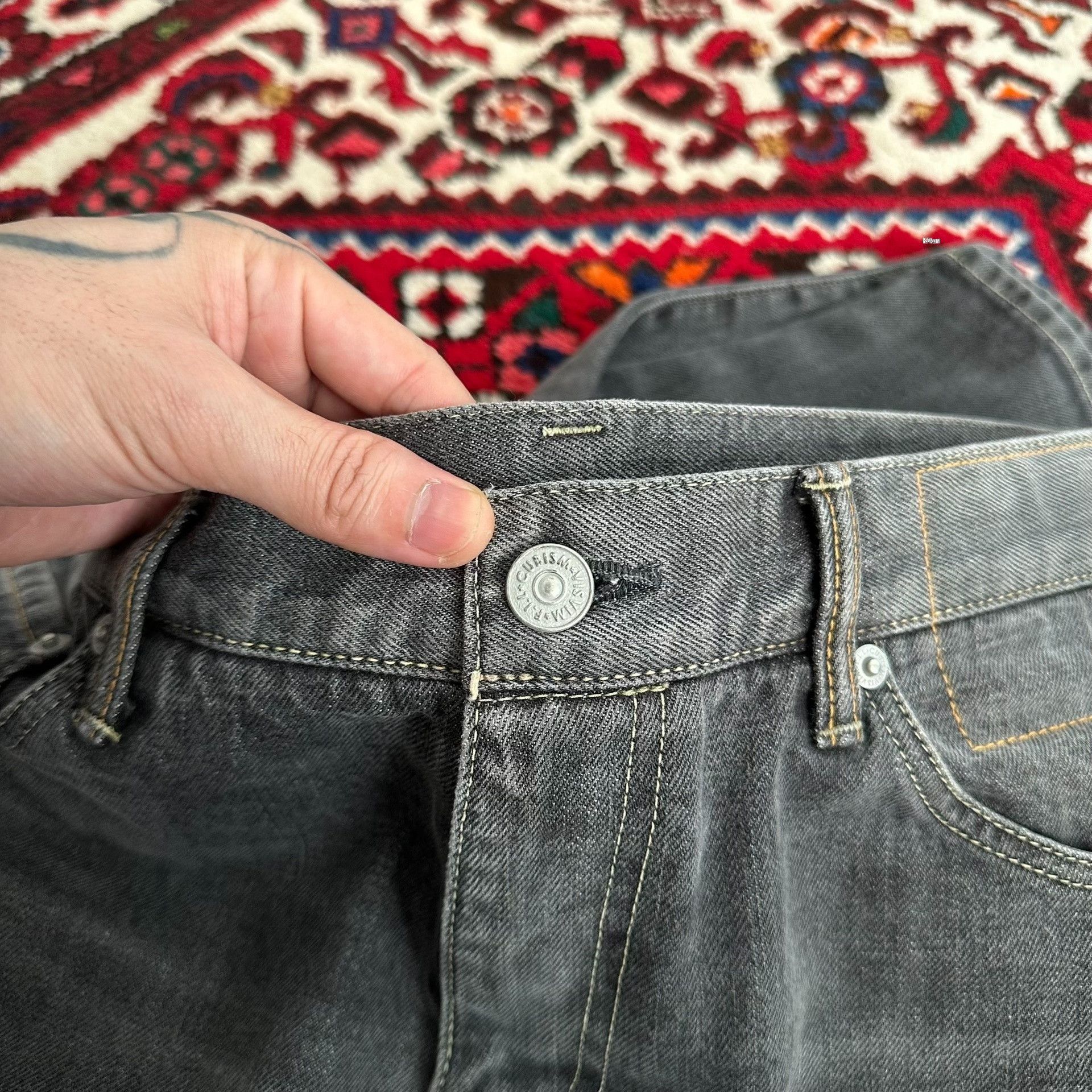 Visvim visvim 17aw 04d10 Black Jeans W34L30 Size US 34 / EU 50 - 5 Thumbnail