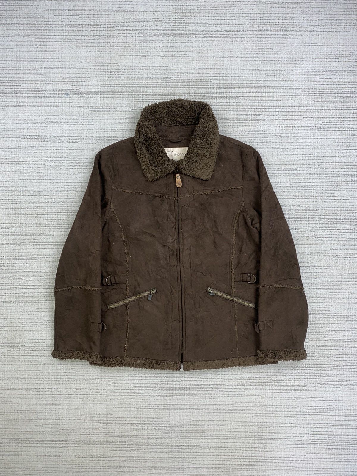 If Six Was Nine Pp Rikorino LGB Style Suede Leather Jacket Size US M / EU 48-50 / 2 - 1 Thumbnail
