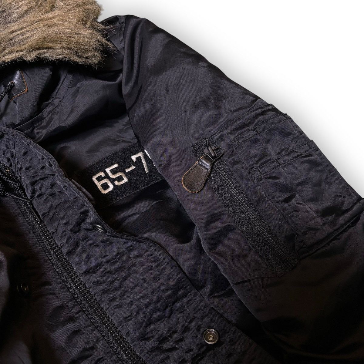 Hysteric Glamour × If Six Was Nine × Le Grande Bleu (L.G.B.) Hysteric Glamour Ifsixwasnine LGB Style fur jacket Y2K japan Size US M / EU 48-50 / 2 - 16 Thumbnail