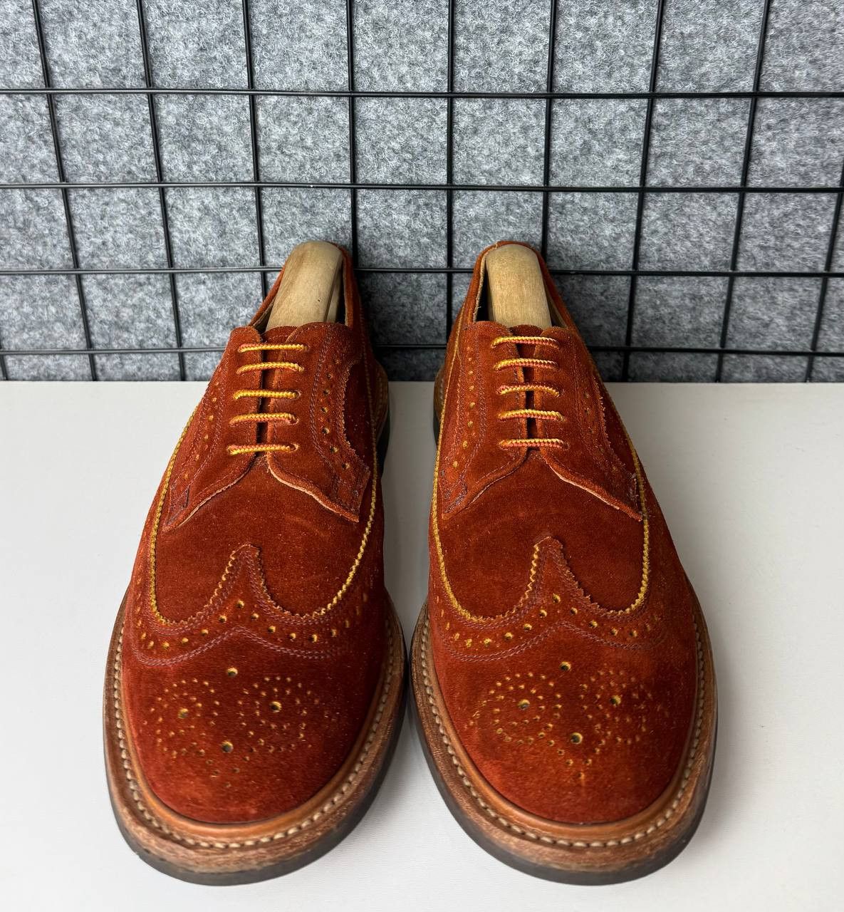 Mark McNairy Mark McNairy Men’s Suede Brogue Size US 8 / EU 41 - 2 Thumbnail