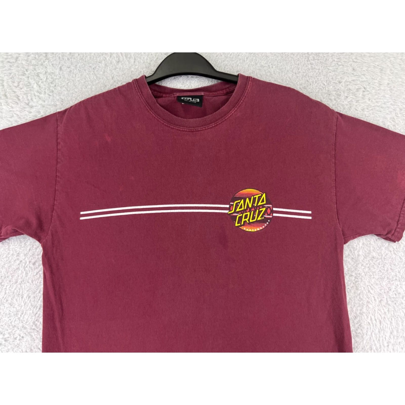 Vintage VINTAGE Santa Cruz Shirt Mens M Red Short Sleeve Crew Neck Logo Skate 90s California Mens Size US M / EU 48-50 / 2 - 5 Thumbnail