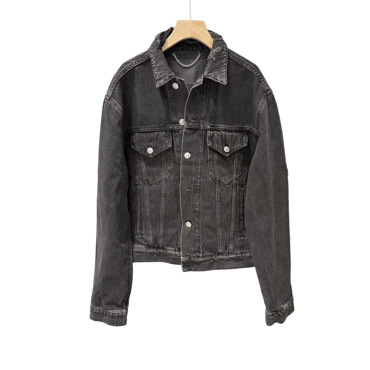 Balenciaga Balenciaga Sinners Denim Jacket Size M Size US M / EU 48-50 / 2 - 1 Thumbnail