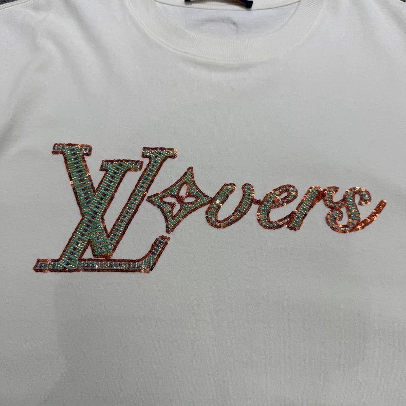 Louis Vuitton Louis Vuitton Embroidered Short Sleeve TShirt-2506 Size US M / EU 48-50 / 2 - 3 Thumbnail