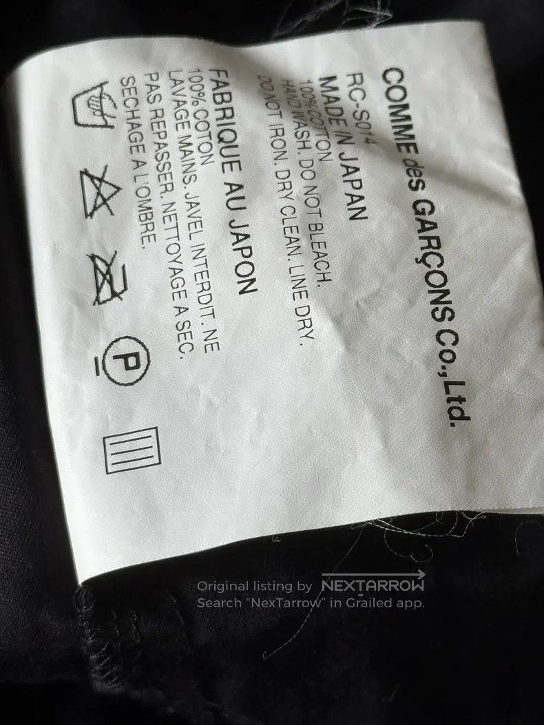 Comme des Garcons Comme Des Garcons size one-size-fits-all Black Lace Pleate Size 23" - 6 Thumbnail