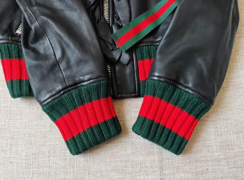 Gucci Gucci Bow-bow leather jacket 2503-Nextarrow Size XS / US 0-2 / IT 36-38 - 8 Thumbnail