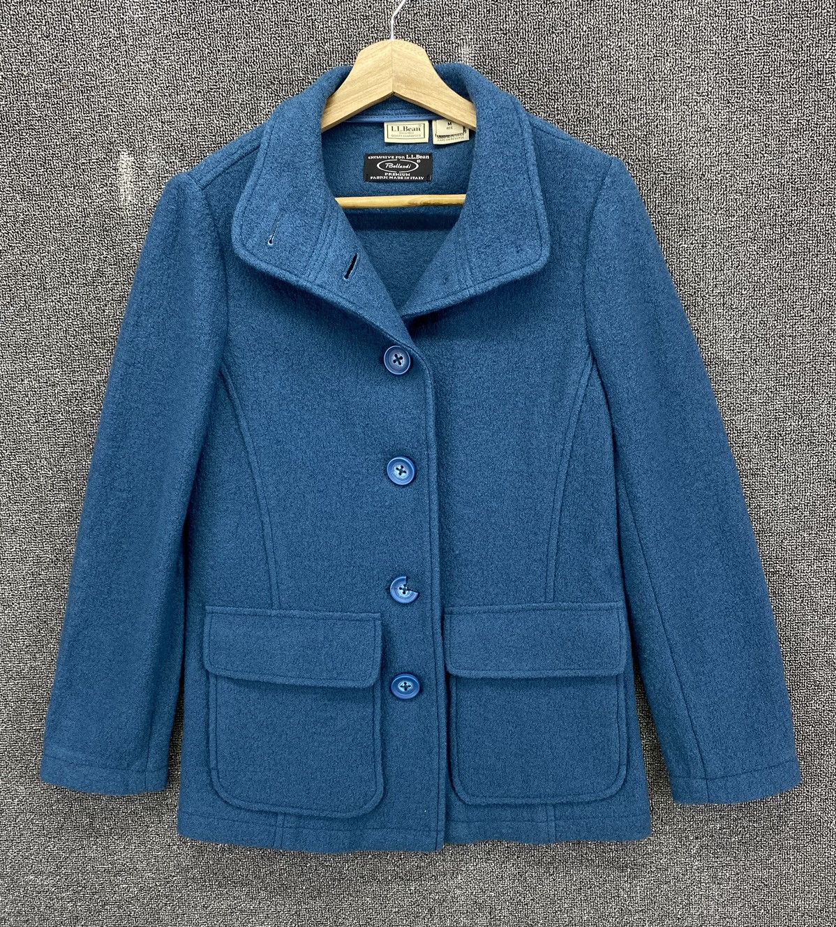 L.L. Bean Vintage L.L Bean Button Up Wool Coat Jacket Size M / US 6-8 / IT 42-44 - 1 Thumbnail