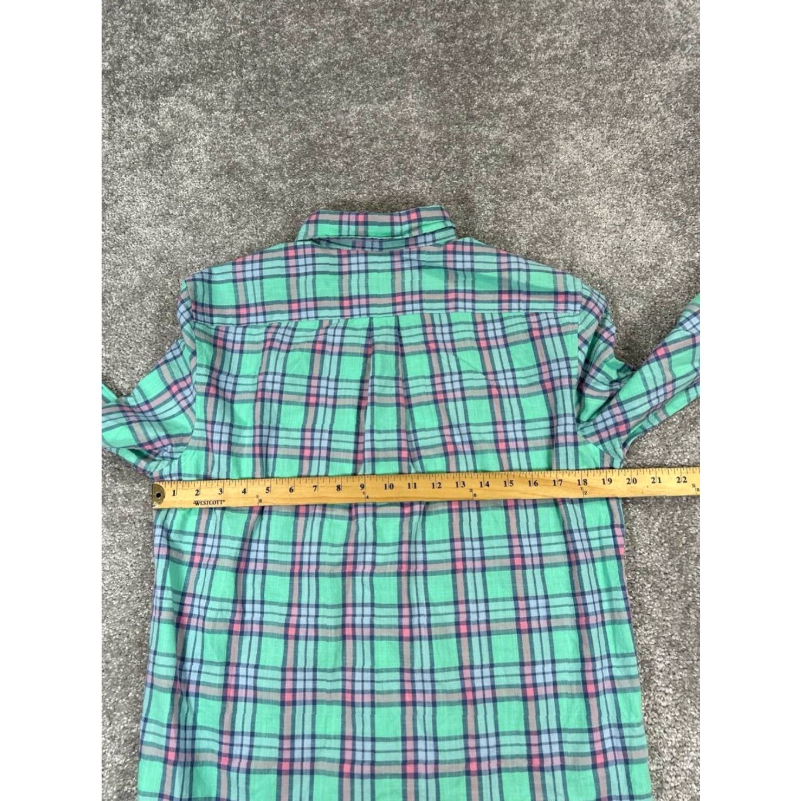 Vineyard Vines Vineyard Vines Whale Shirt Mens Small Green Pink Blue Cotton Button Up Size US S / EU 44-46 / 1 - 4 Thumbnail
