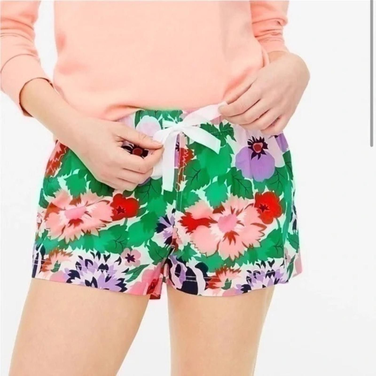 J.Crew J Crew floral pajama shorts Size ONE SIZE - 1 Thumbnail