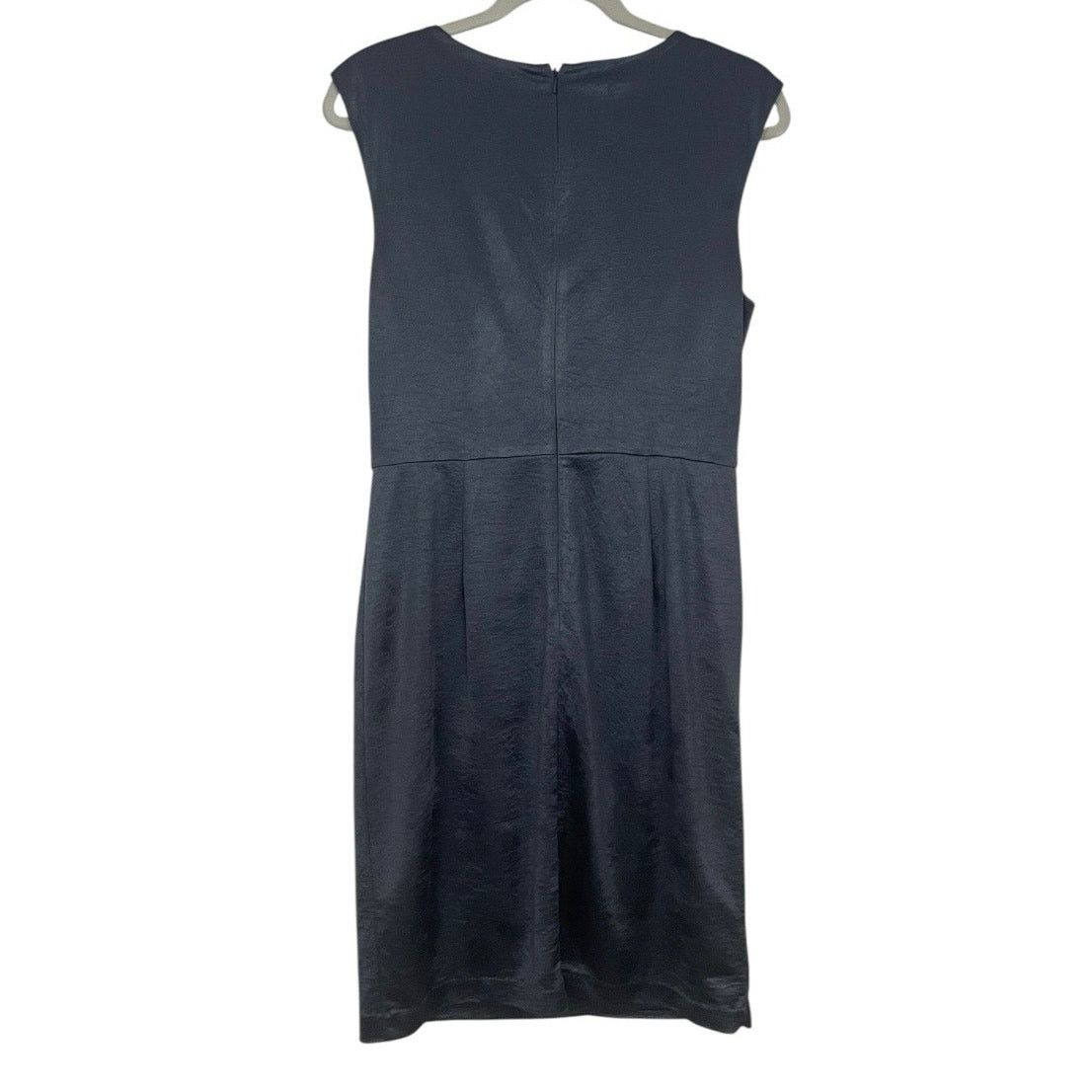 Other Suzi Chin for Maggy Boutique Vintage Blue Shimmery Dress Size L / US 10 / IT 46 - 5 Thumbnail