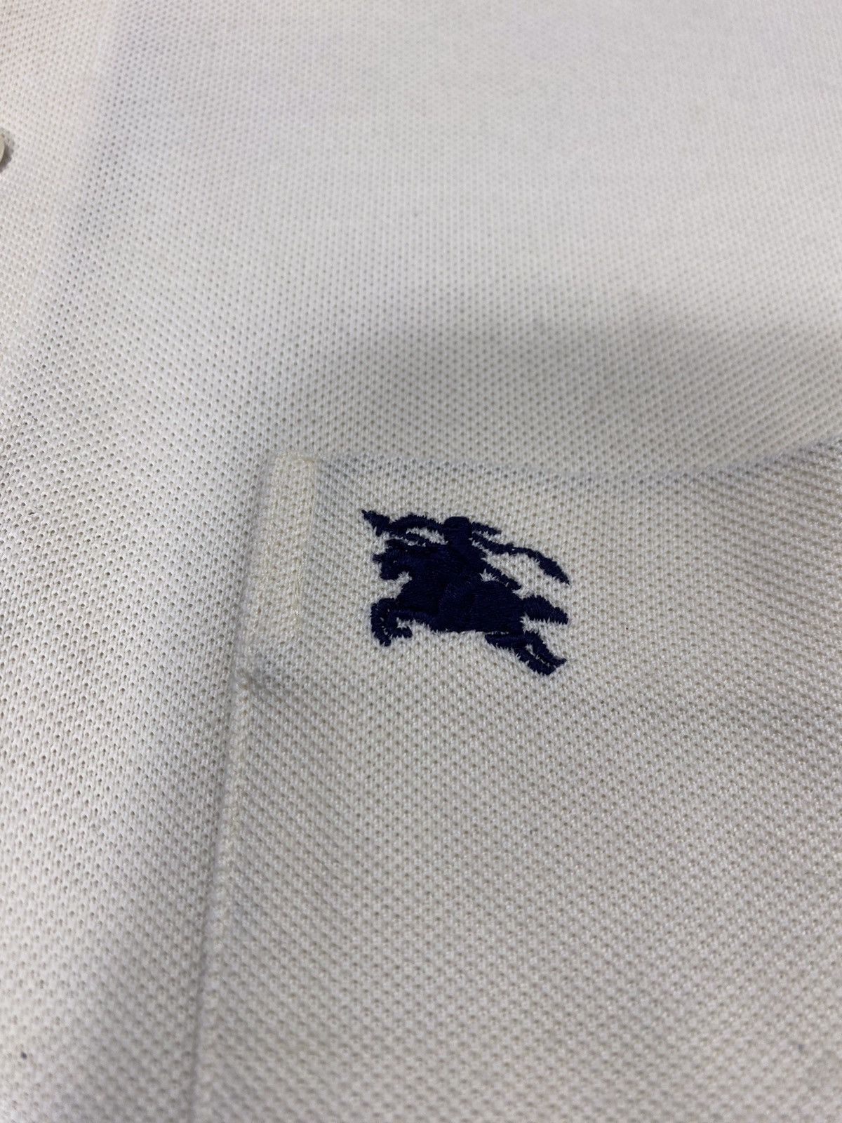 Burberry × Vintage A13 Vintage Burberry Long Sleeve Colar Shirt Size US L / EU 52-54 / 3 - 6 Thumbnail