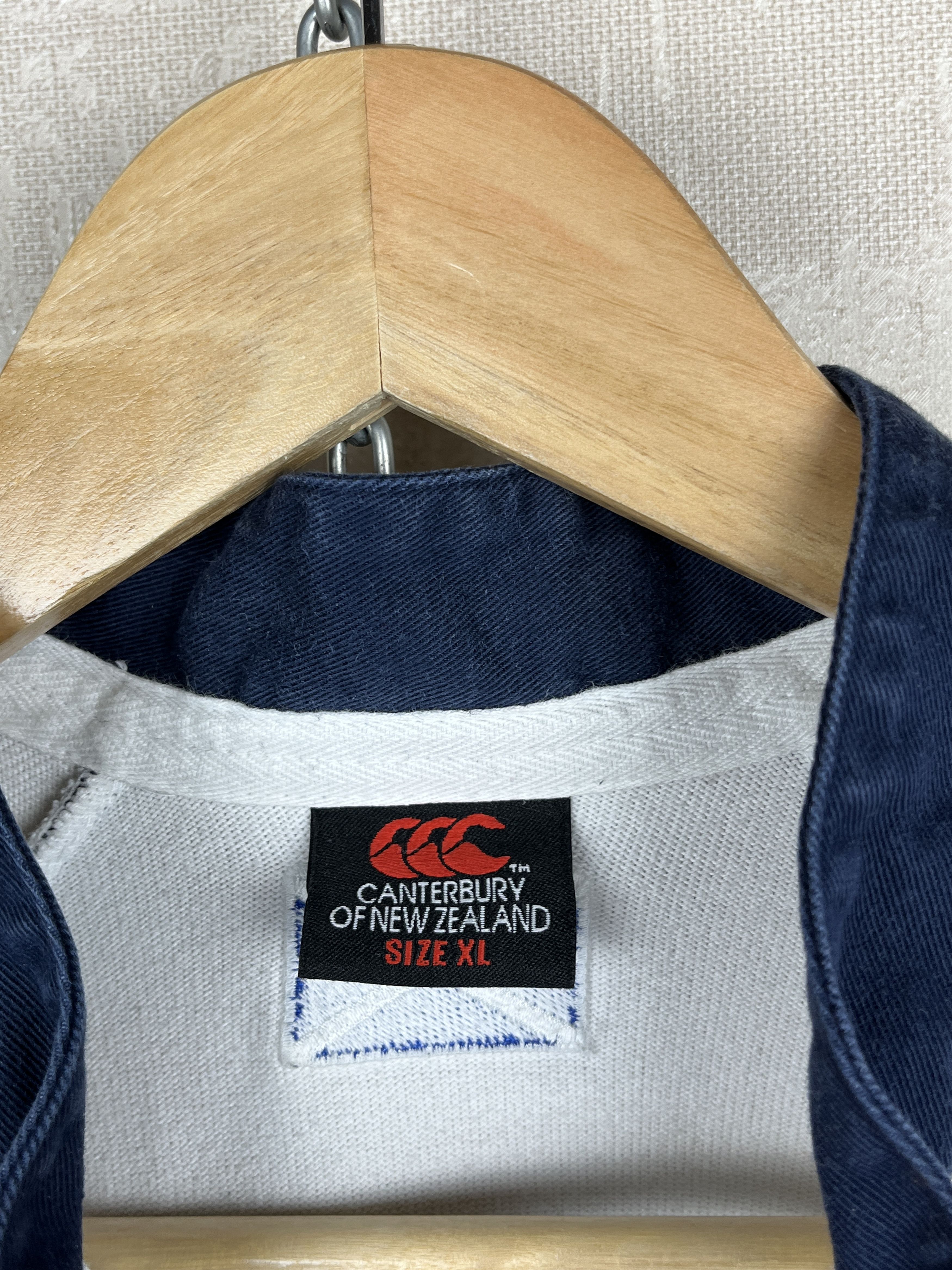Canterbury of New Zealand Vintage Scotland Away Rugby Jersey Long Sleeve Canterbury Size US XL / EU 56 / 4 - 8 Thumbnail