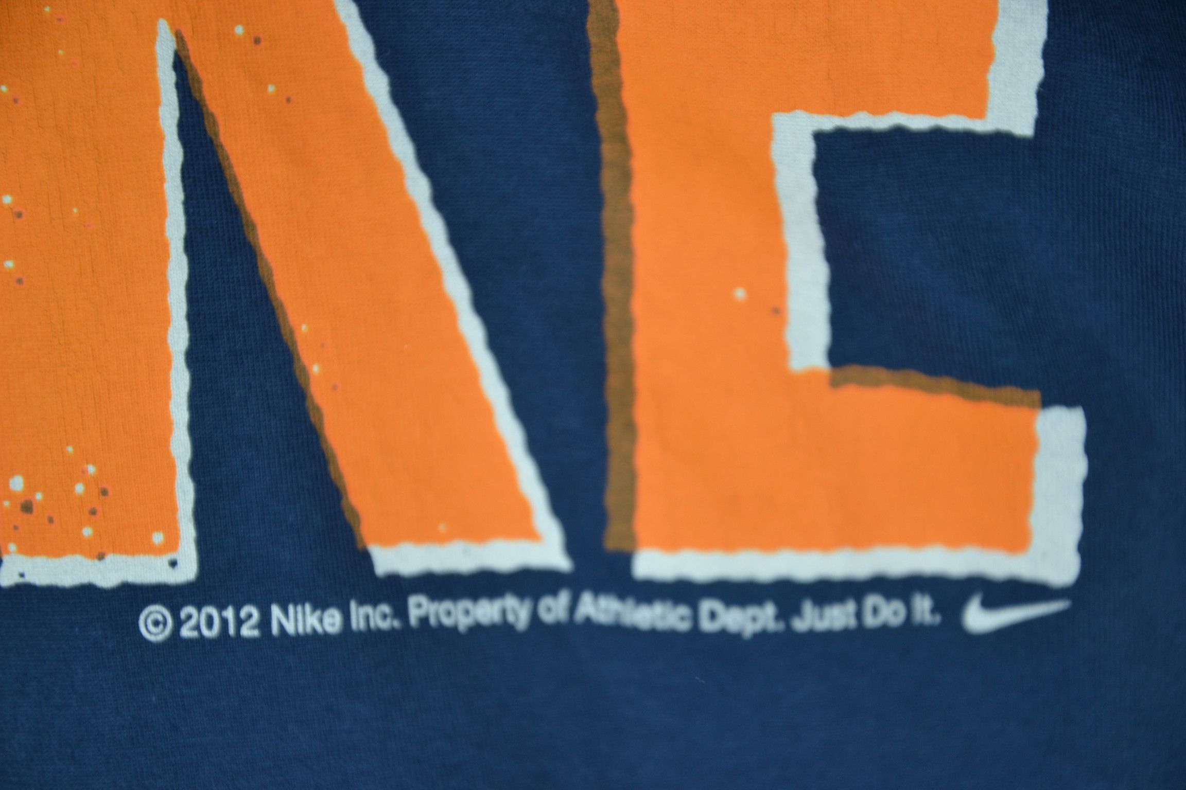 Nike NIKE Vintage Big Logo T shirt Mens XL Streetwear 2012 Cotton Size US XL / EU 56 / 4 - 6 Thumbnail