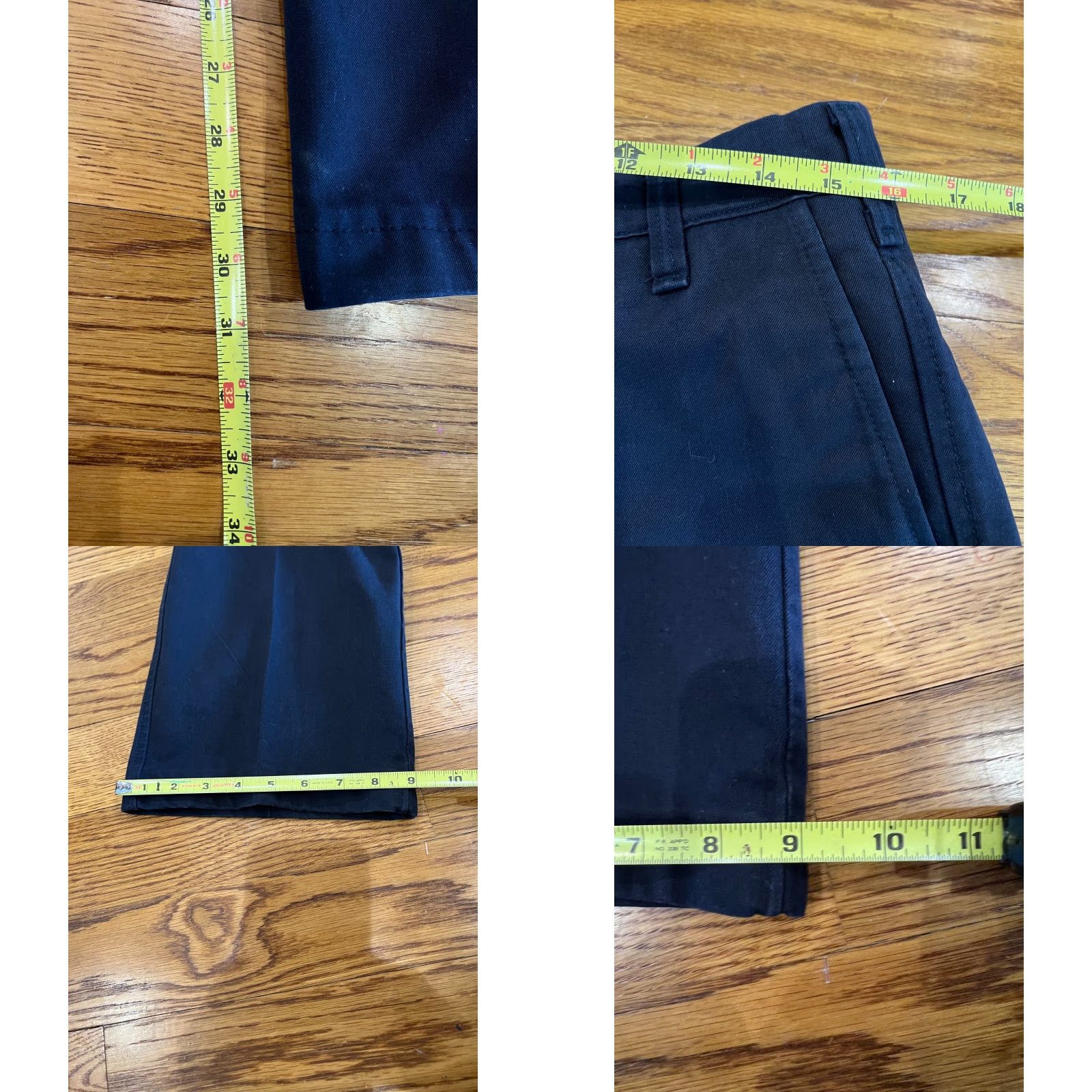 Vintage VINTAGE Topps Safety Firewear Pants Mens 32x31 Workwear Navy Blue Firefighting 3506 Size US 32 / EU 48 - 8 Thumbnail