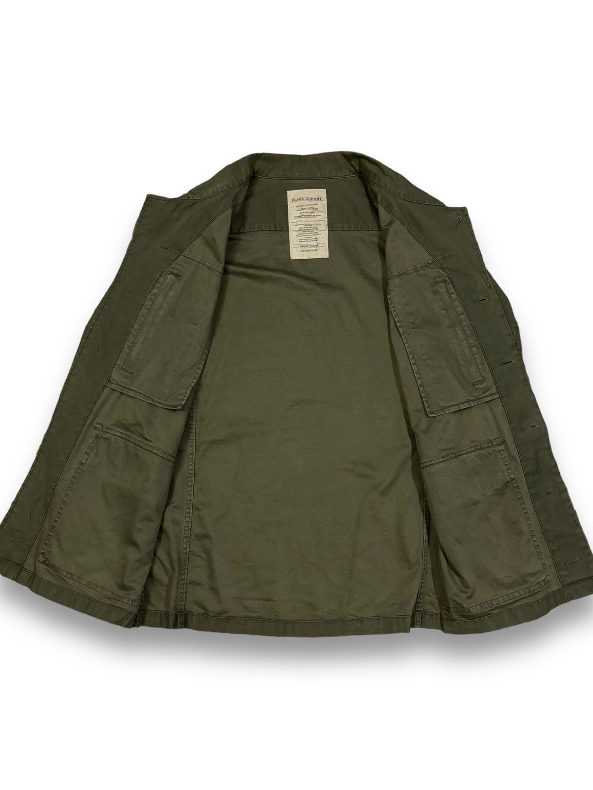 Japanese Brand Vintage Japanese Brand Multi-pockets Camo Army Field Jacket Size US M / EU 48-50 / 2 - 3 Thumbnail