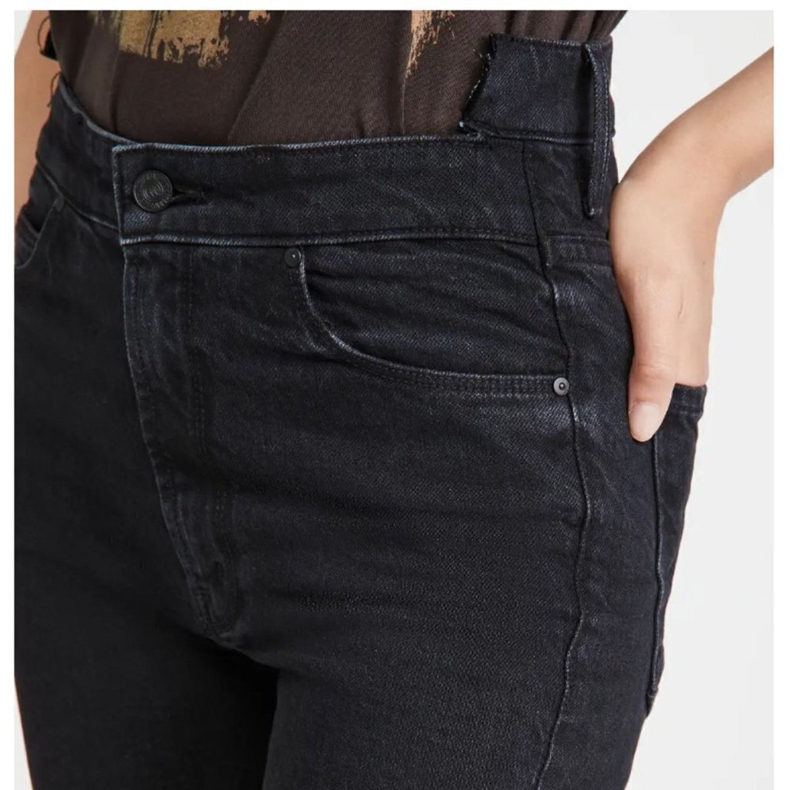 MOTHER NWT MOTHER Superior The Dazzler Shift Jeans Size 24" / US 00 / IT 34 - 2 Thumbnail