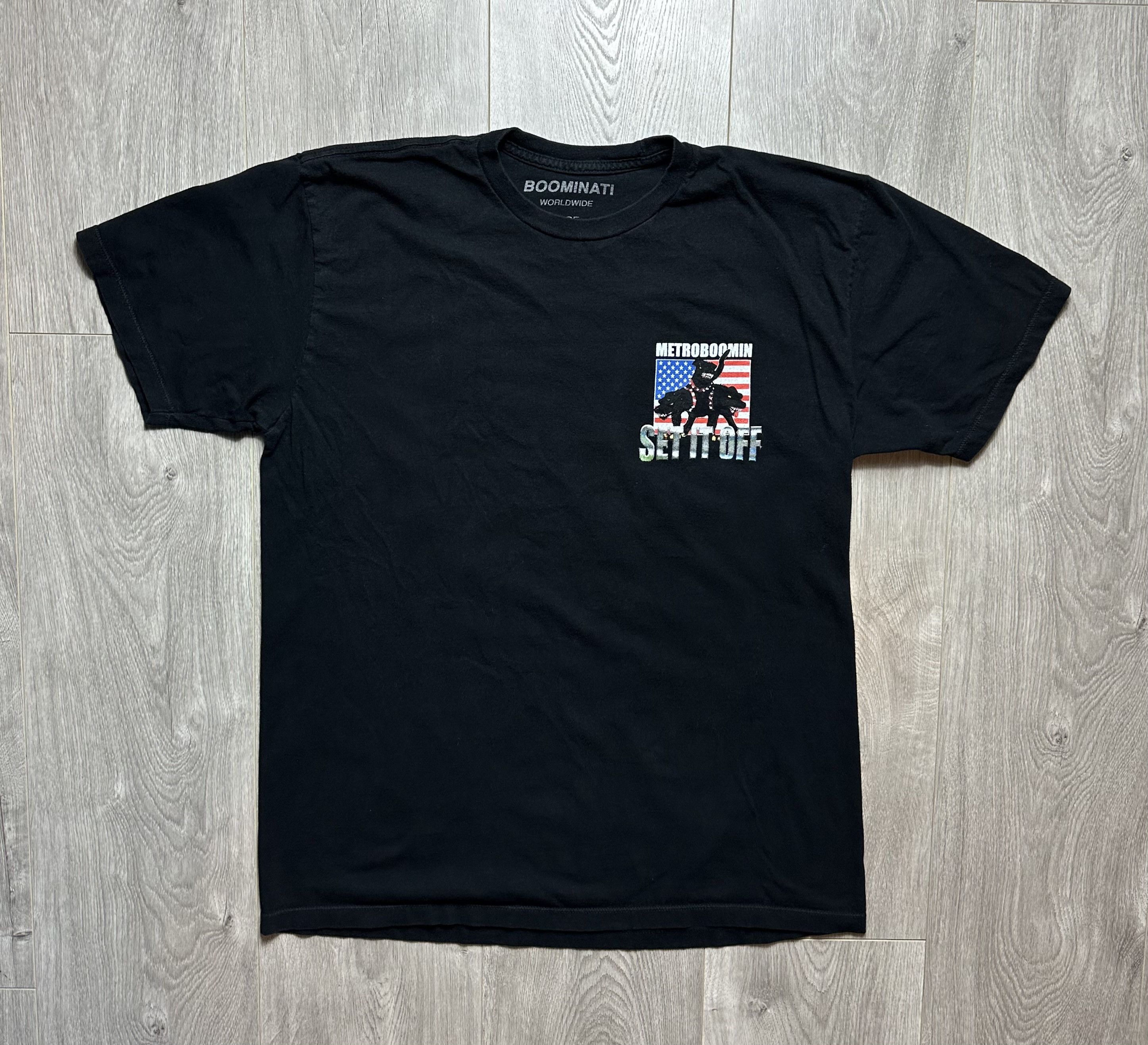 Metro Boomin Metro Boomin - BOOMINATI - SET IT OFF Tour tee Size US L / EU 52-54 / 3 - 2 Thumbnail